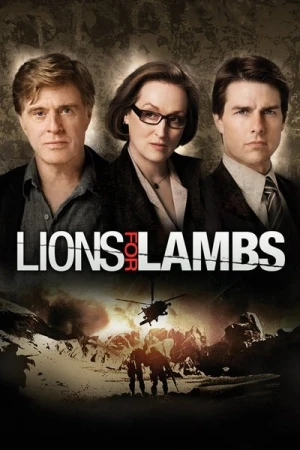  Lions et agneaux affiche 